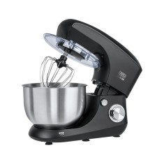 Robot de bucatarie Easy Cook Teesa Black, 1400 W, 6 viteze, bol din otel foto