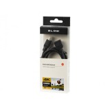 Cablu HDMI-HDMI Classic, Blow, Mufa placata cu aur, 4K, 1.5 m, Negru