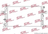 Radiator Opel Astra H 04-, motor: 1.2, 1.4, 1.8, 600x368x16, SRLine, Aluminiu/ Plastic brazat, 1300265