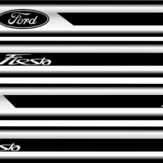 Set protectii praguri CROM - Ford Fiesta