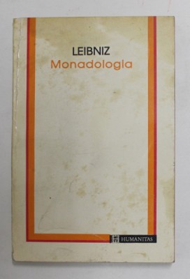 MONADOLOGIA de G. W. LEIBNIZ , 1994 foto