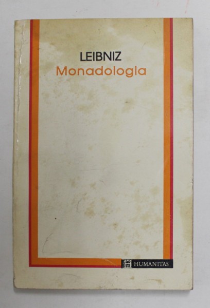 MONADOLOGIA de G. W. LEIBNIZ , 1994