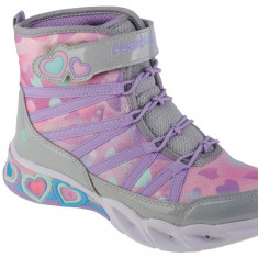 Cizme de iarna Skechers Sweetheart Lights - Dreamy Love 302667L-SMLT argint