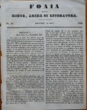 Foaia pentru minte , inima si literatura , nr. 18 , 1856