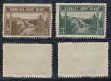 Posta locala Paltinis Hohe Rinne 1910 serie două timbre neuzate negumate, Nestampilat