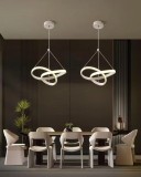 Cumpara ieftin Pendul LED 28W, suspendat, culoare corp alb, inaltime reglabila
