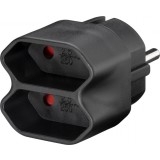 Adaptor alimentare Schuko la 2 x Euro 2.5A, Goobay G51002
