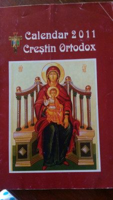 Calendar crestin ortodox 2011 foto