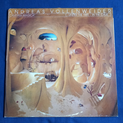 Andreas Vollenweider &amp;lrm;&amp;ndash; Caverna Magica. LP, vinyl. CBS, Europa, 1983. NM/VG foto