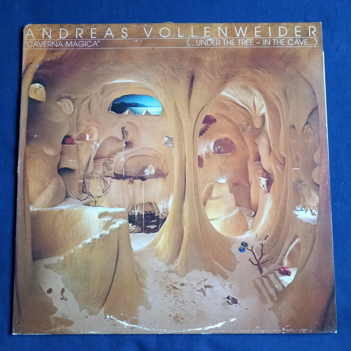 Andreas Vollenweider &lrm;&ndash; Caverna Magica. LP, vinyl. CBS, Europa, 1983. NM/VG