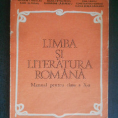 Maria Pavnotescu - Limba si literatura romana. Manual pentru clasa a X-a (1993)