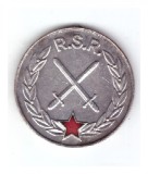 Medalia Meritul Militar cls. II RSR, rupta