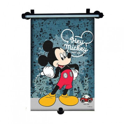 Jaluzea auto pentru geamurile laterale Mickey Mouse foto