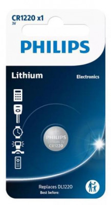 Baterie telecomanda Renault Clio II, Symbol I Philips 469465 CR1220-1 foto