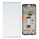 LCD+Touchscreen cu rama Xiaomi Redmi 10 2021 BLACK Original Service Pack