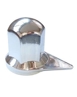 Capace Roti Piulita Jante Bolt Lung pentru Camioane si altele Cromat 32mm foto