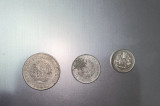 Monede din 1966 !! 1 leu ,15 bani ,5 bani