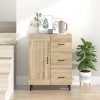 VidaXL Dulap, stejar sonoma, 69,5x34x90 cm, lemn compozit