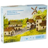 Set constructie arhitectura Clopotnita, 68 piese din lemn, Walachia