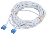 Cablu Patch U/UTP 6a Cu LSZH alb 10m 32AWG -20&divide;75&deg;C, Goobay