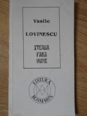 STEAUA FARA NUME-VASILE LOVINESCU foto