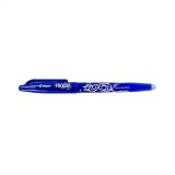 Pix Frixion Ball albastru, cerneala termosensibila, varf 0.7 mm, din otel inoxidabil, Pilot