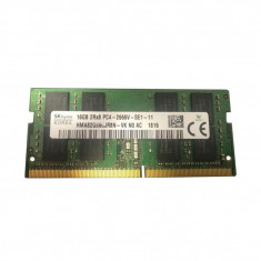Memorie Laptop Sodimm, Hynix, 16GB DDR4, 2Rx8, PC4-2666V, non-ECC, Unbuffered, CL19, HMA82GS6CJR8N-VK, bulk
