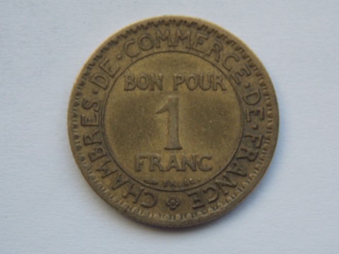 1 FRANC 1920 FRANTA