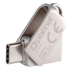 Flash drive usb 3.2 64gb platinet foto