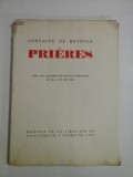 PRI&Egrave;RES (RUG&amp;#258;CIUNILE)- GONZAGUE DE REYNOLD Avec une gravure sur bois en hors-texte (Cu o gravur&amp;#259; pe lemn &amp;#238;n inserție) DE M.L.DE