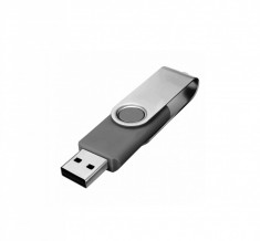 Stick memorie 64GB, USB 2.0, gri foto