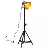 vidaXL Lampă de podea 25 W, alamă antichizată, 35x35x65/95 cm, E27 371870