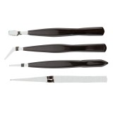 Set 4 pensete de precizie TOP TOOLS pentru hobby, atelier si reparatii fine
