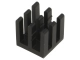 Radiator Aluminiu Negru 10x10x10mm
