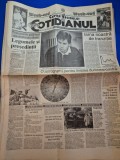 Ziarul cotidianul 7- 8 noiembrie 1992 - stefan banica junior,poster dr. barbi &amp; cristian pasturca,