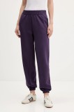 adidas pantaloni de trening Future Icons culoarea violet, cu imprimeu, JX0445