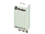 Modul Protecție Soclu LED Verde FINDER 99.02.0.060.98 - Semnalizare Eficientă