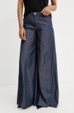 Silvian Heach jeans părTENOPOL femei, culoarea bleumarin, GPP25178JE