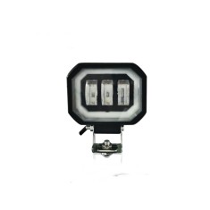 Proiector LED cu Angel Eyes DRL lumina alba 30W,12v-24v