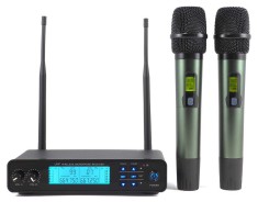 SET 2 MICROFOANE WIRELESS PROFESIONALE DIN SERIA DX-555,CEL MAI BUN SUNET,NOU!