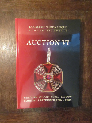 La Galerie Numismatique Bogdan Stambuliu - Auction VI foto