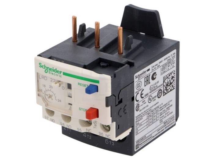 Releu termic TeSys D 16-24A