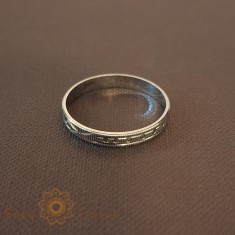Verigheta din argint rodiat Deliver foto
