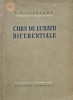 Curs de ecuatii diferentiale - V. V. Stepanov