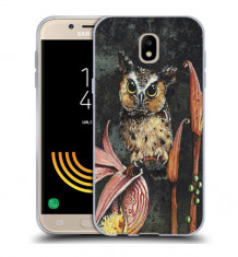 Husa Samsung Galaxy J5 2017 J530 Silicon Gel Tpu Model Owl Painted foto