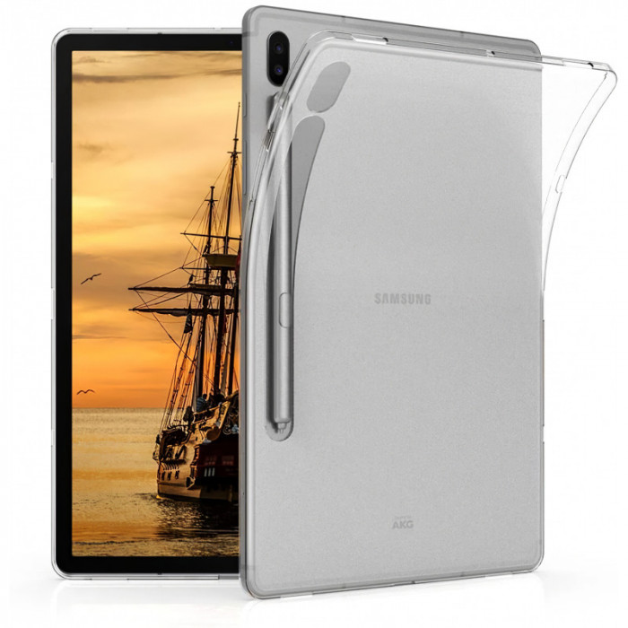 Husa Tableta TPU OEM Ultra Thin pentru Samsung Galaxy Tab S6, Transparenta