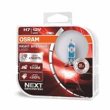 Set becuri H7 Osram Night Breaker Laser Next Generation +150% 13457 64210NL-HCB