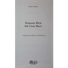 DOAMNA MICA DIN CASA MARE