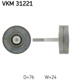 SKF VKM 31221 Rola ghidare/conducere, curea transmisie