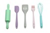 SET 5 PIESE MINI USTENSILE BAKING, MELII, COLORATE